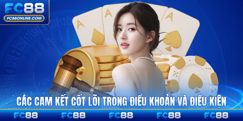 Các cam kết cốt lõi trong điều khoản và điều kiện tại nhà cái hiện nay