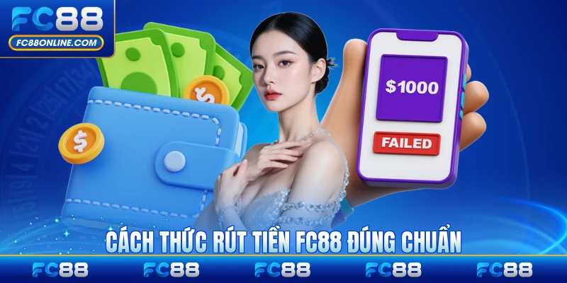 Cách thức rút tiền FC88 đúng chuẩn cho người mới chi tiết