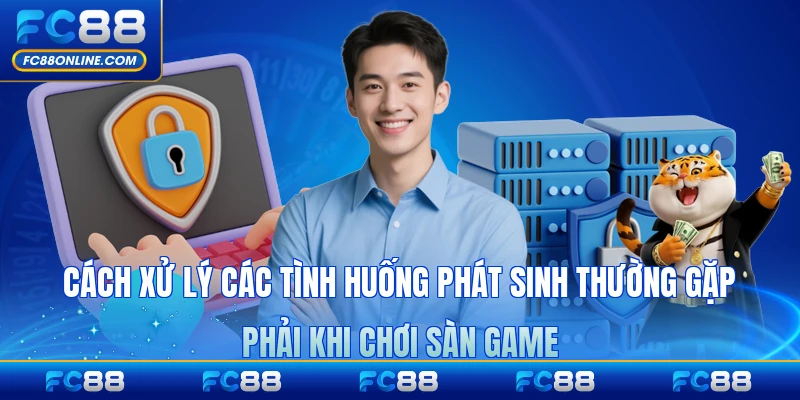 Cách xử lý các tình huống phát sinh thường gặp phải khi chơi sàn game