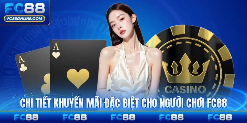 Chi tiết khuyến mãi đặc biệt cho người chơi FC88 cập nhật mới