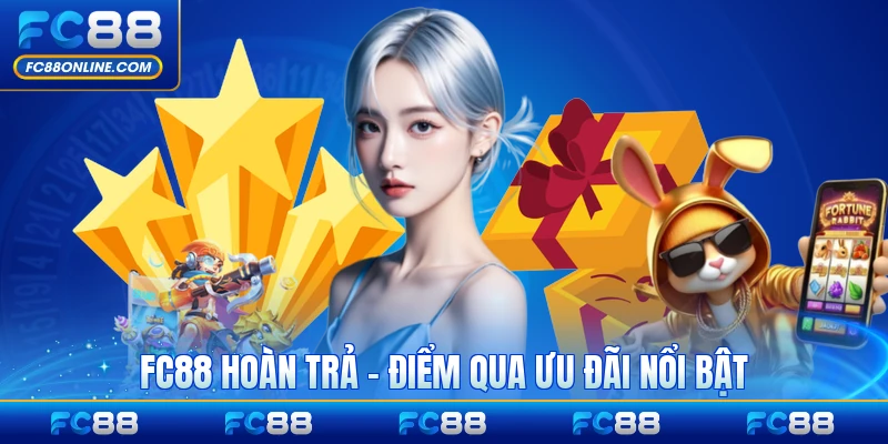 FC88 Hoàn Trả - Điểm Qua Ưu Đãi Nổi Bật Tại Nhà Cái