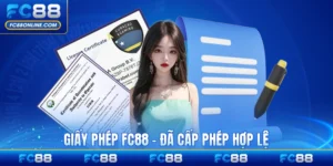 Giấy Phép FC88 - Đã Cấp Phép Hợp Lệ Bởi Tổ Chức Quốc Tế