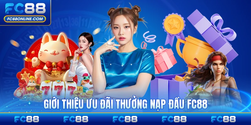 Giới thiệu ưu đãi thưởng nạp đầu FC88 tại nhà cái mới nhất