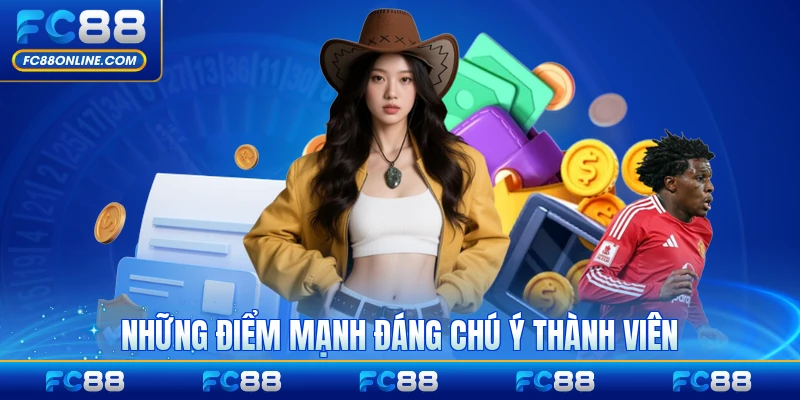 Những điểm mạnh đáng chú ý thành viên lựa chọn tại FC88 hiện nay