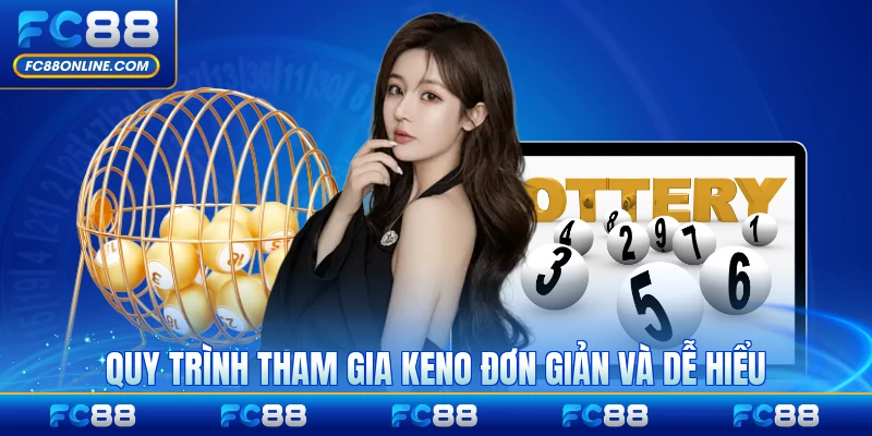 Quy trình tham gia Keno đơn giản và dễ hiểu