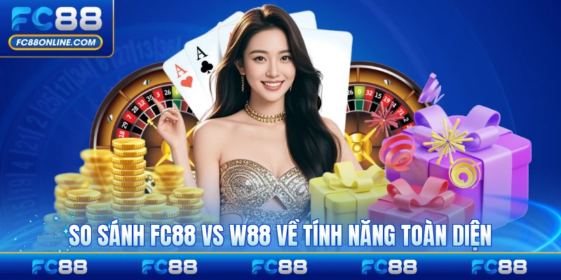 So sánh FC88 vs W88 về tính năng toàn diện nhất